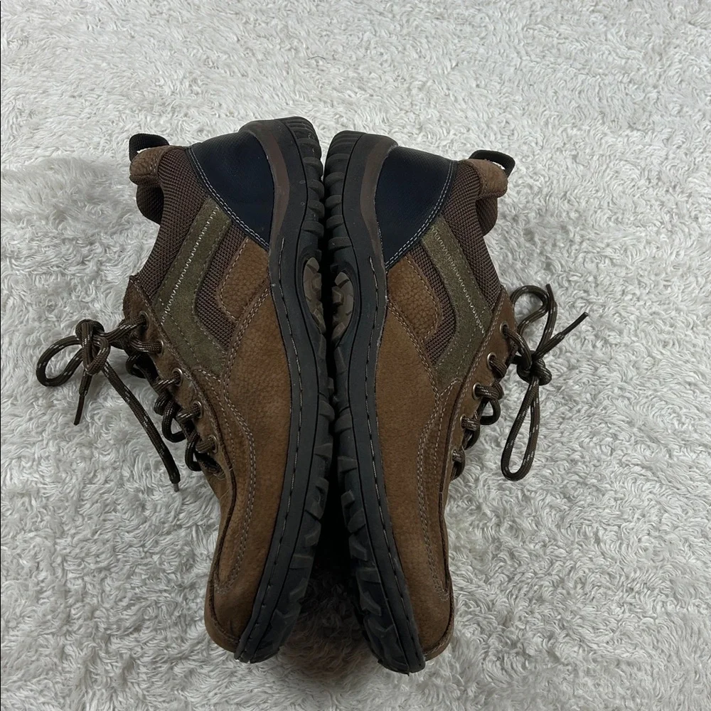 Nunn Bush Quest Bike Toe Oxford Walking Leather Shoes Men's‎ Size 10W 84826-238